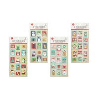 Stamp Stickers 2 Sheets Asst..