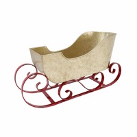 Classic Sleigh 32cm Metallic Gold..