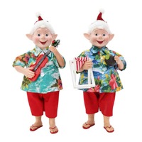 Summer Holiday Elf 30cm Asst..