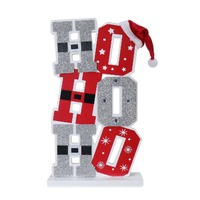 Table Deco HO HO HO Sign 34cm..
