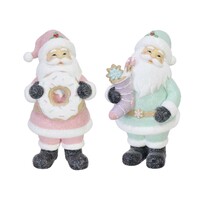 Macaron Santa 21cm Asst..