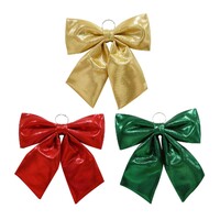 Metallic Door Bow 44x56cm Asst..