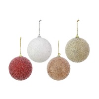 Sugar Bauble 80mm Asst..
