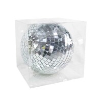 Bauble Mirror 20cm Silver..