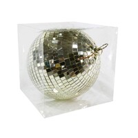 Bauble Mirror 20cm Gold..