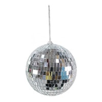 Bauble Mirror 15cm Silver..