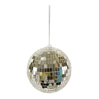 Bauble Mirror 15cm Gold..