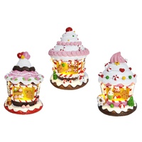 LED Gingerbread Cupcakes - Cute!