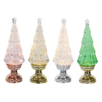 Glitter Swirl Lux Tree Metallic Base