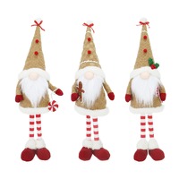 Gingerbread Gnome Standing 57cm Asst