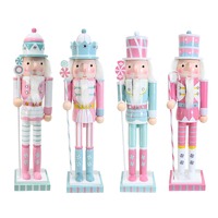 Nutcracker Pastel Candy 38cm Asst