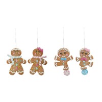 Hanging Sprinkless Gbread 11cm Asst