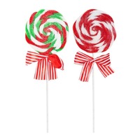 Swirly Plush Lollipop Pick 48cm Asst