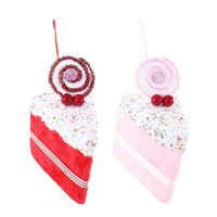 Hanging Velvet Cake Slice Asst
