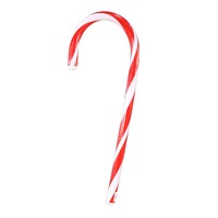 Plastic Candycane 34cm