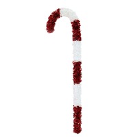 Mega Tinsel Candycane 100cm