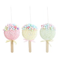 Hanging Sherbert Icecream 15cm Asst