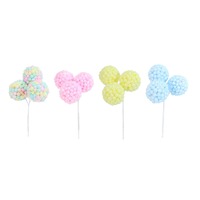Pastel Triple Sweets Pick 20cm Asst