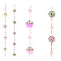 Rainbow Sweets Garland 2m Asst