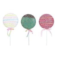 Mega Sugar Lollipop Stick 33cm Asst