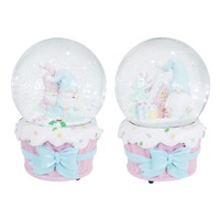 Musical Pastle Gnome Waterball 10cm