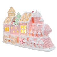 LED Pastel Resin Candy Train