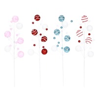 Lollipop Bauble Pick 50cm Asst