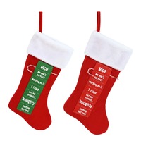 Stocking Candy Cane Behaviour Guide 52cm