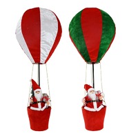 Pop Up Santa Hot Air Balloon 90cm