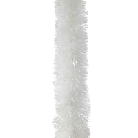 Tinsel 3m Chunky Mixed White