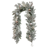 Silver Frost Garland 183cm