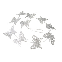 Butterfly Garland Silver