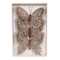 Feather Butterfly Pkt 3 Copper