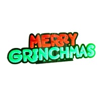 90cm Merry Christmas Infinity