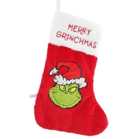 Grinch Red Face Stocking