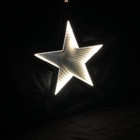 57cm Infinity Hanging Star White  - Indoor Only