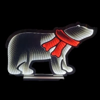 90cm Infinity Polar Bear - Indoor Only..Colour