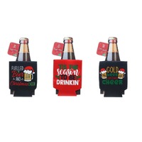 Bottle Cooler 16cm Asst..