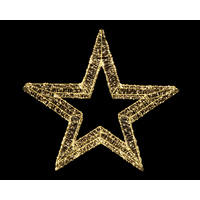 75cm Star - Warm White