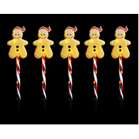 Solar Gingerbread Path Lights