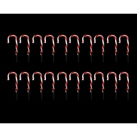 Solar Mini Candy Cane Path Lights