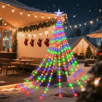 Solar Tentpole Light with Star 3m 