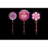 Jumbo Stop Sign with Lollipops 