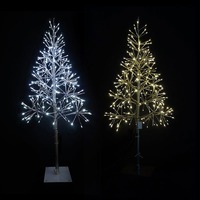 LED Sparkle Tree 110cm Twinkle WW/White