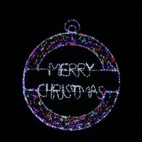 Merry Christmas Bauble Multi