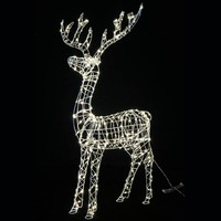 LED Flex Cable Stand Reindeer Flash WW..