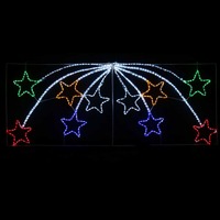 LED Ropelight Giant Shooting Star Twinkle..