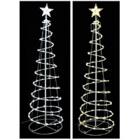 LED Spiral Tree 150cm Asst..