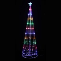 LED Digital Strands Tree 2.4m Multi..