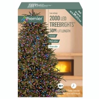 LED Treebrite Fairy Lights 2000 Multi..
